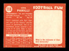 Babe Parilli Autographed 1958 Topps Card #118 Green Bay Packers SKU #198128