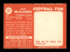 Jack McClairen Autographed 1958 Topps Rookie Card #51 Pittsburgh Steelers SKU #198168