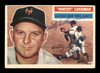 Whitey Lockman Autographed 1956 Topps Card #205 New York Giants SKU #198356