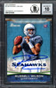 Russell Wilson Autographed 2012 Bowman Rookie Card #116 Seattle Seahawks Auto Grade Gem Mint 10 Beckett BAS #13315342