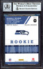 Russell Wilson Autographed 2012 Score Rookie Card #372 Seattle Seahawks Auto Grade Gem Mint 10 Beckett BAS #13315357