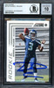 Russell Wilson Autographed 2012 Score Rookie Card #372 Seattle Seahawks Auto Grade Gem Mint 10 Beckett BAS #13315358