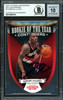 Damian Lillard Autographed 2012-13 Panini Contenders Rookie of the Year Rookie Card #5 Portland Trail Blazers Auto Grade Gem Mint 10 Beckett BAS #13605375