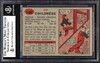 Joe Childress Autographed 1957 Topps Rookie Card #100 Chicago Cardinals Beckett BAS #13608290