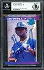 Ken Griffey Jr. Autographed 1989 Donruss Rookie Card #33 Seattle Mariners Vintage Signature Beckett BAS #13609006
