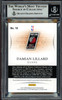 Damian Lillard Autographed 2012-13 Panini Immaculate Quad Patch Rookie Card #18 Portland Trail Blazers #28/50 Beckett BAS #13609392