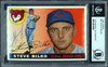 Steve Bilko Autographed 1955 Topps Card #93 Chicago Cubs Beckett BAS #13610052