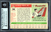 Leo Kiely Autographed 1955 Topps Card #36 Boston Red Sox Beckett BAS #13610054