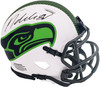 Michael Dickson Autographed Seattle Seahawks Lunar Eclipse White Speed Mini Helmet MCS Holo Stock #200270