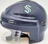 Adam Larsson Autographed Seattle Kraken Blue Mini Helmet Fanatics Holo Stock #200301