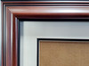 Mahogany Framed 16x20 Photo Framing Kit Stock #200321