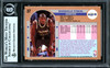 Shaquille Shaq O'Neal Autographed 1992-93 Fleer Drake's Rookie Card #37 Orlando Magic Beckett BAS #13446738