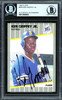 Ken Griffey Jr. Autographed 1989 Fleer Rookie Card #548 Seattle Mariners Vintage Signature Beckett BAS #13446503