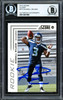 Russell Wilson Autographed 2012 Score Glossy Rookie Card #372 Seattle Seahawks Beckett BAS #13447085