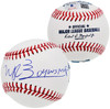 Manny Ramirez Autographed Official MLB Baseball Boston Red Sox "04 WS MVP" Beckett BAS QR Stock #200883