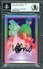 Ichiro Suzuki Autographed Topps Project 2020 Matt Taylor Card #196 Seattle Mariners Black #4/10 Beckett BAS #13714103