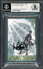 Ichiro Suzuki Autographed Topps Project 2020 Mister Cartoon Card #272 Seattle Mariners Auto Grade Gem Mint 10 Black #/10 Beckett BAS Stock #201020