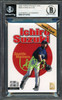 Ichiro Suzuki Autographed Topps Project 2020 Don C Card #395 Seattle Mariners Auto Grade Gem Mint 10 Lime Green #/10 Beckett BAS Stock #201057