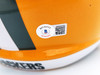 Davante Adams Autographed Green Bay Packers Yellow Full Size Replica Speed Helmet Beckett BAS QR Stock #201211