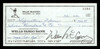 Willie McCovey Autographed 2.75x6 Check San Francisco Giants 1184 SKU #201499