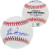 Nolan Ryan Autographed Official MLB Baseball Texas Rangers "324 Wins" Beckett BAS Stock #201273