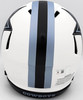 Troy Aikman Autographed Dallas Cowboys Lunar Eclipse White Full Size Authentic Speed Helmet Beckett BAS QR Stock #201540