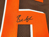 Cleveland Browns Baker Mayfield Autographed Brown Jersey Beckett BAS QR Stock #201667