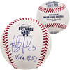 Fernando Tatis Jr. Autographed Official MLB 2018 All Star Futures Logo Game Baseball San Diego Padres "Viva RD" JSA Stock #202017