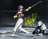 Fernando Tatis Jr. Autographed 11x14 Photo San Diego Padres Spotlight In Yellow Beckett BAS QR Stock #202108