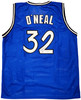 Orlando Magic Shaquille Shaq O'Neal Autographed Blue Jersey The Diesel Beckett BAS Stock #202310