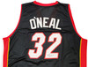 Miami Heat Shaquille Shaq O'Neal Autographed Black Jersey The Diesel Beckett BAS Stock #202307