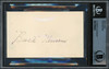 Buck Newsom Autographed 3x5 Index Card New York Yankees Beckett BAS #14066642