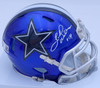 Herschel Walker Autographed Dallas Cowboys Blue Flash Speed Mini Helmet (Smudged) Beckett BAS #WS27083