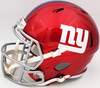 Lawrence Taylor & Saquon Barkley Autographed New York Giants Flash Red Full Size Replica Speed Helmet "NFL ROY" Beckett BAS QR Stock #202987