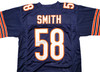 Chicago Bears Roquan Smith Autographed Blue Jersey Beckett BAS QR Stock #203004