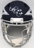 Ezekiel Elliott Autographed Dallas Cowboys AMP Blue Full Size Replica Speed Helmet Beckett BAS QR Stock #203006