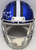 Ezekiel Elliott Autographed Dallas Cowboys Flash Blue Full Size Replica Speed Helmet Beckett BAS QR Stock #203008