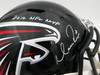 Matt Ryan Autographed Atlanta Falcons Full Size Replica Speed Helmet "2016 NFL MVP" (Smudge) Beckett BAS QR #WL25968