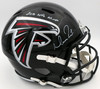 Matt Ryan Autographed Atlanta Falcons Full Size Replica Speed Helmet "2016 NFL MVP" (Smudge) Beckett BAS QR #WL25974