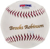 Brooks Robinson Autographed Official Statball Logo Baseball Baltimore Orioles PSA/DNA #T43845