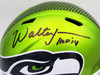 Walter Jones Autographed Seattle Seahawks Flash Green Full Size Replica Speed Helmet "HOF 14" MCS Holo Stock #203081