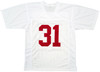 Alabama Crimson Tide Will Anderson Autographed White Jersey "Terminator" Beckett BAS QR Stock #203019