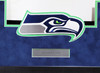 Russell Wilson Framed Game Used Seattle Seahawks White Nike Jersey With Captain's Patch & NFL 100 Logo Unsigned SKU #203517