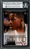 Allen Iverson Autographed 1996-97 Flair Showcase Row 2 Rookie Card #3 Philadelphia 76ers Beckett BAS #14134140