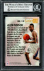 Allen Iverson Autographed 1996-97 Fleer Lucky 13 Rookie Card #1 Philadelphia 76ers Beckett BAS #14134118