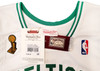 Boston Celtics Kevin Garnett Autographed White Authentic Mitchell & Ness Hardwood Classics 2007-2008 Jersey Size L Beckett BAS QR Stock #203551