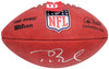 Tom Brady Autographed Official NFL Leather The Duke Football Fanatics Holo #AA0104245