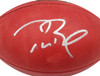 Tom Brady Autographed Official NFL Leather Super Bowl XXXVIII Logo Football Fanatics Holo #AA0104111