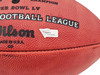 Tom Brady Autographed Official NFL Leather Super Bowl LV Logo Football Fanatics Holo #AA0104045