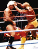 Ric Flair Autographed 11x14 Photo vs. Hulk Hogan JSA Stock #203605